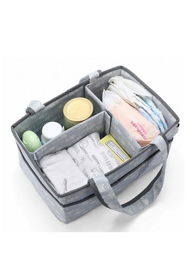 Baby Diaper Caddy Basket | Caddy Organizer Bag | Diaper Storage Bag| Baby Essentials Storage Organizer Bag