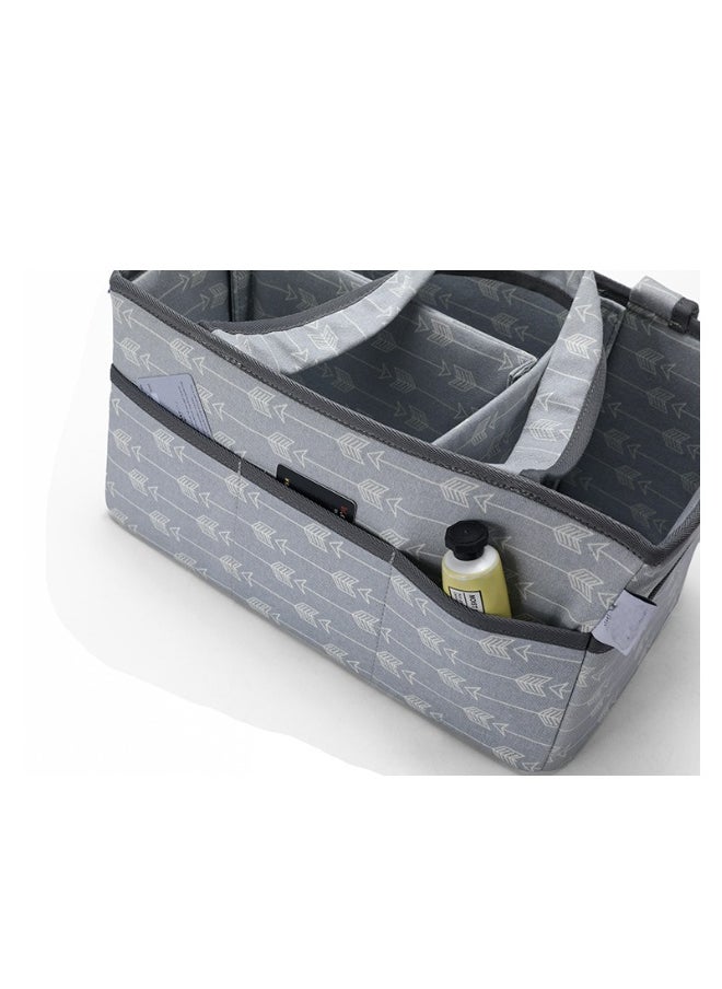 Baby Diaper Caddy Basket | Caddy Organizer Bag | Diaper Storage Bag| Baby Essentials Storage Organizer Bag