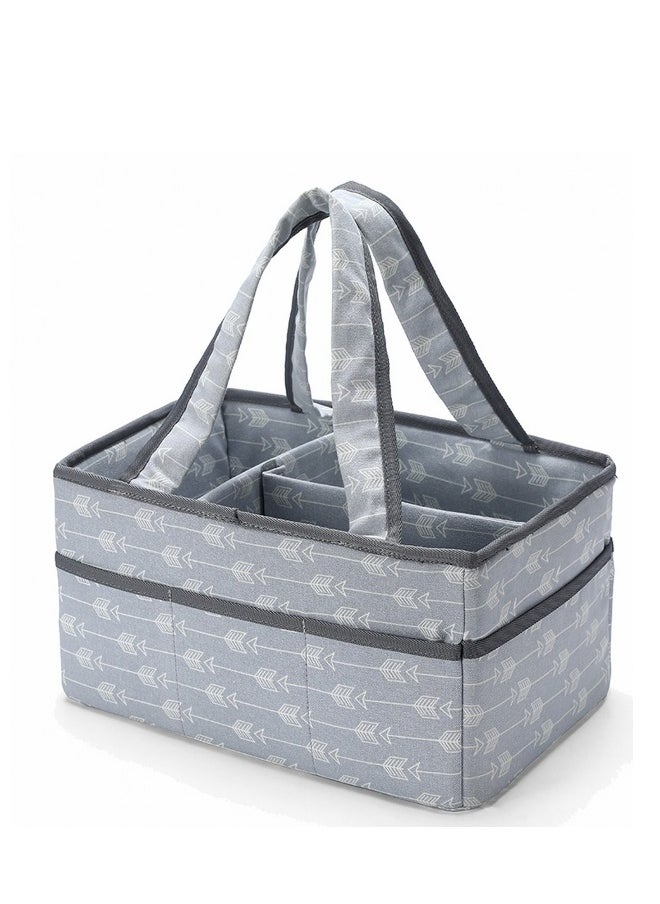 Baby Diaper Caddy Basket | Caddy Organizer Bag | Diaper Storage Bag| Baby Essentials Storage Organizer Bag