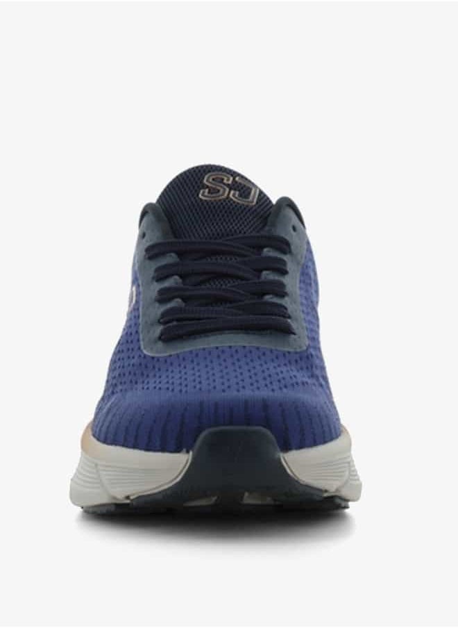 Men's Logo Detail Lace-Up Low Ankle Sneakers