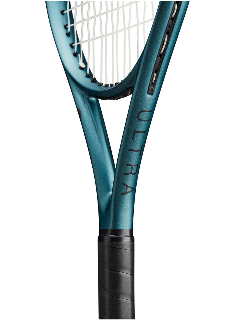 Ultra 26 V4 Tennis Racket, Head 100, 16x19, Junior Intermediate - Blue/ Black