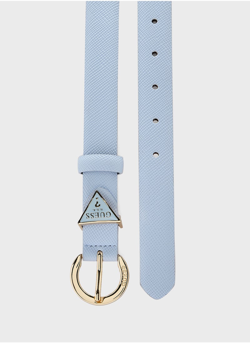 Noelle Allocated Hole Buckle Belt