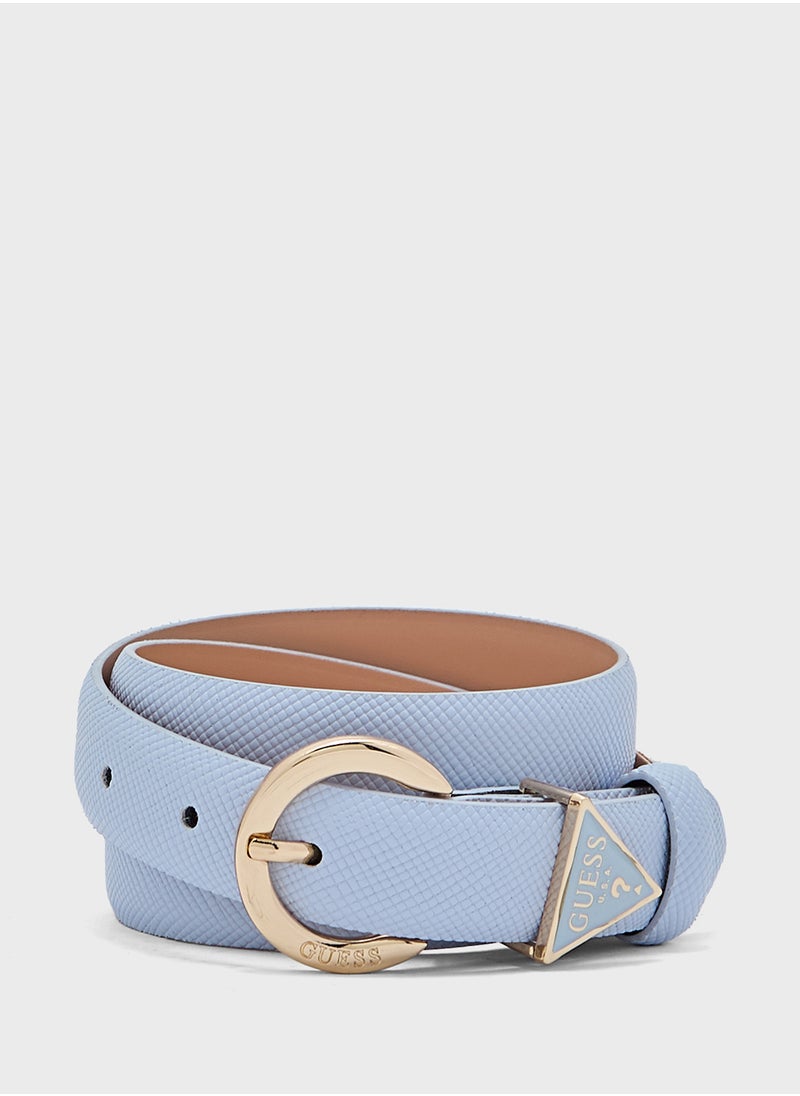 Noelle Allocated Hole Buckle Belt