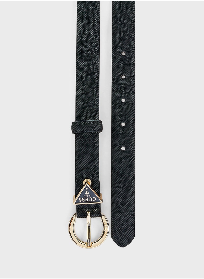 Noelle Allocated Hole Buckle Belt