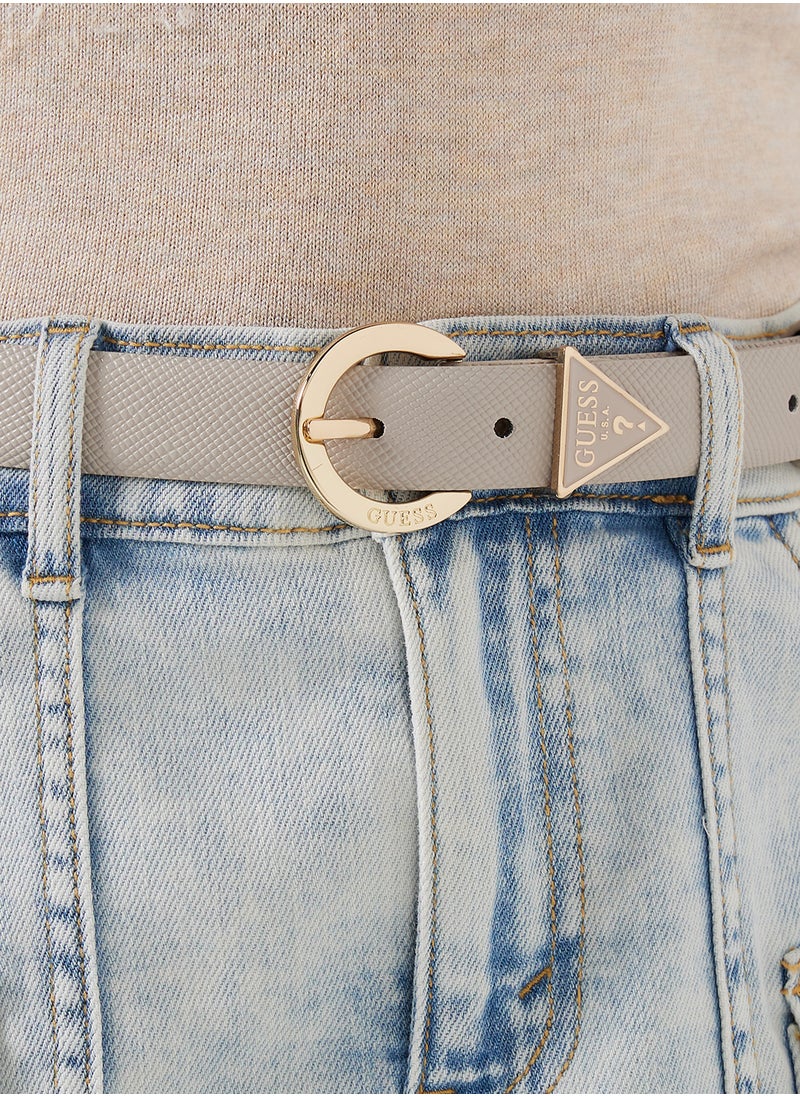 Noelle Allocated Hole Buckle Belt