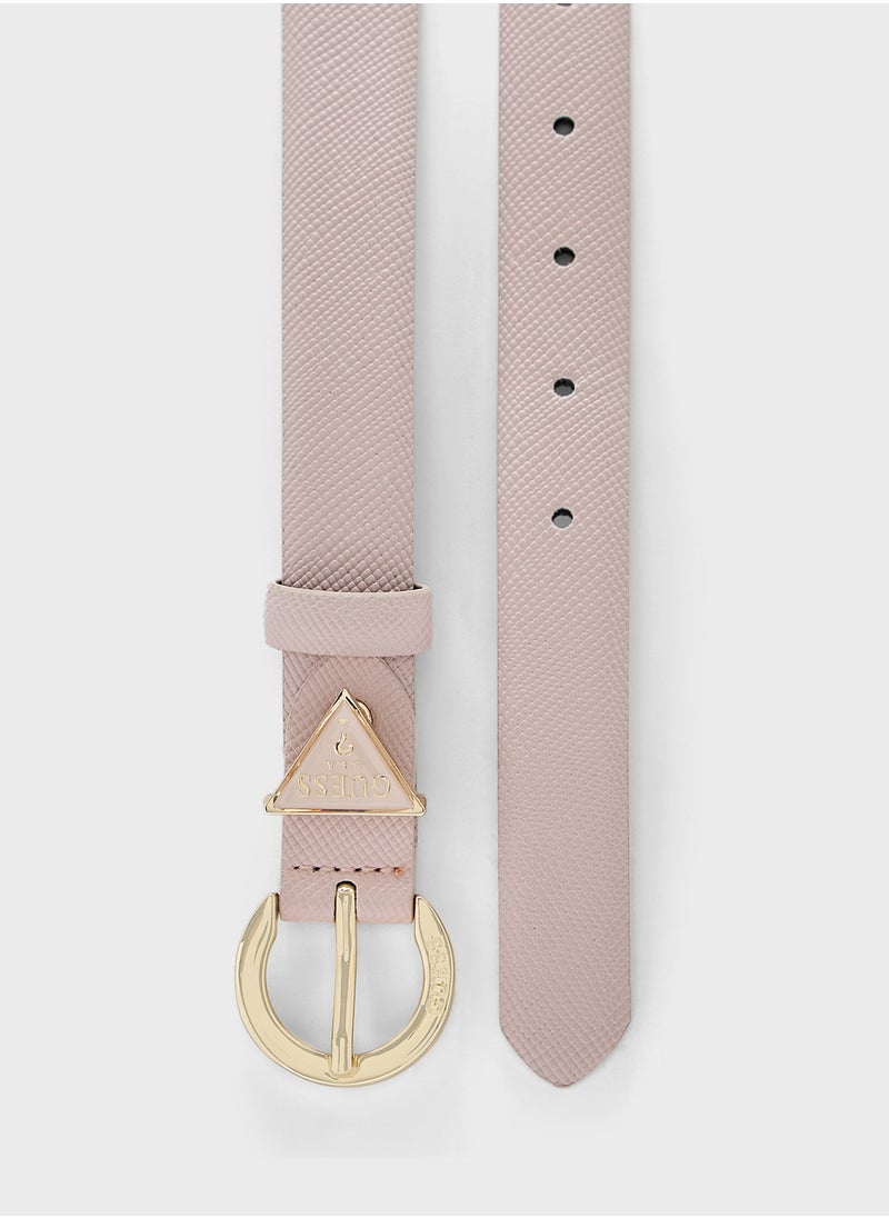 Noelle Allocated Hole Buckle Belt