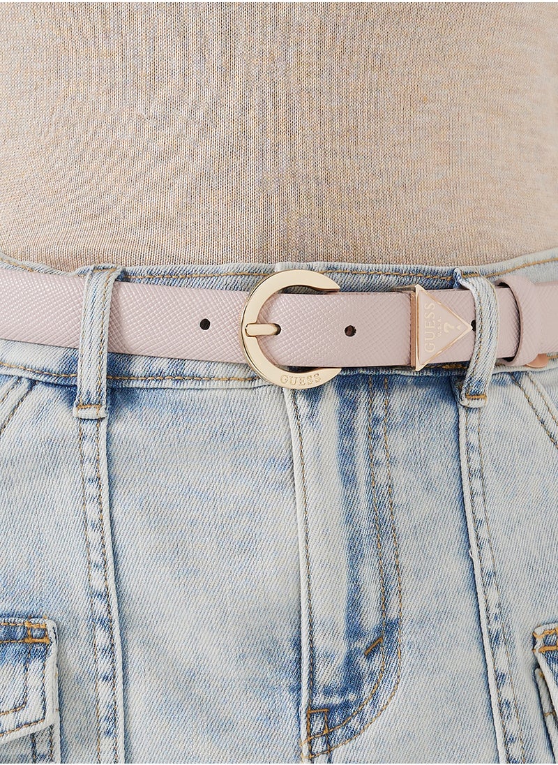 Noelle Allocated Hole Buckle Belt