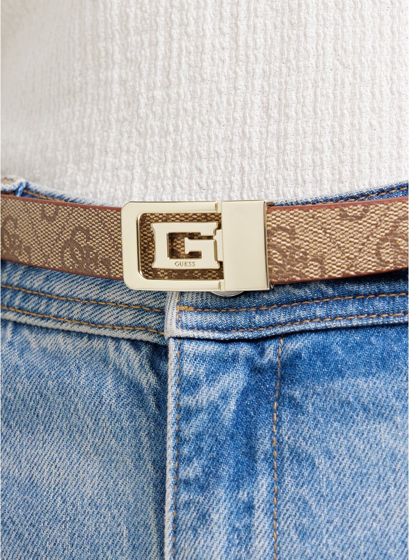 Logo Detailed Belt