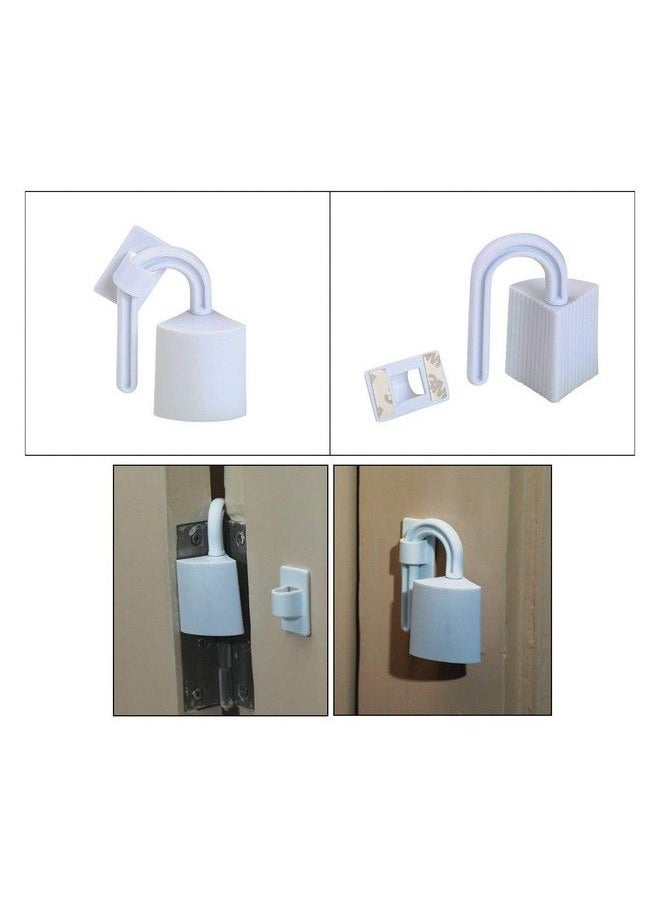 Effective Finger Guard For Hinged Doors (Pack Of 4 White)