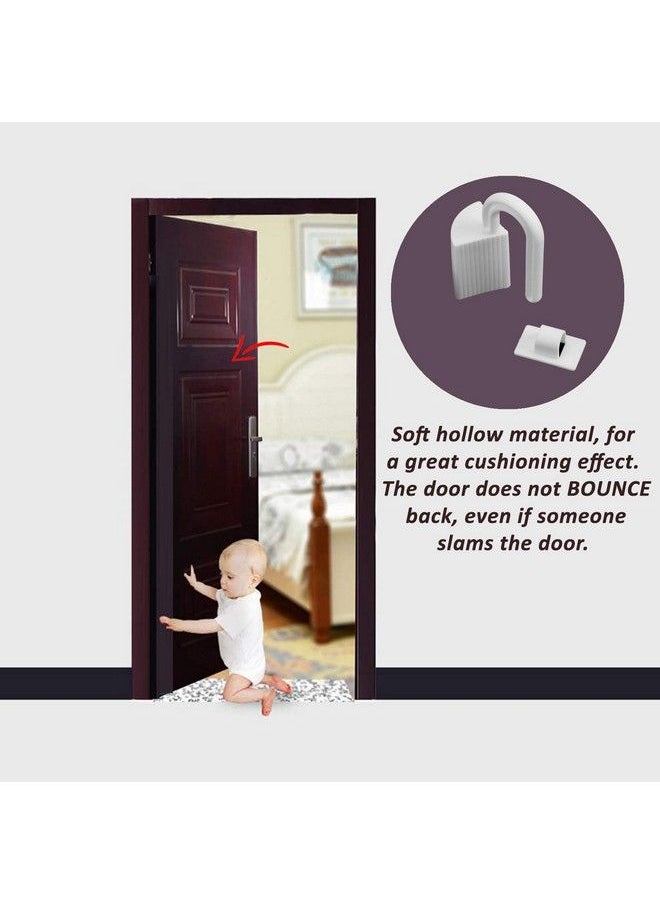 Effective Finger Guard For Hinged Doors (Pack Of 4 White)