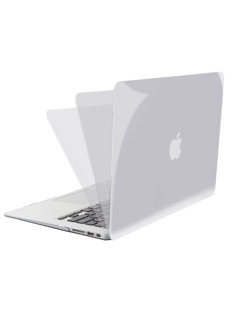 Plastic Hard Shell Case Cover Compatible with Older Version MacBook Air 13.3-Inch Model:- A1369/A1466 Released 2010 to 2017