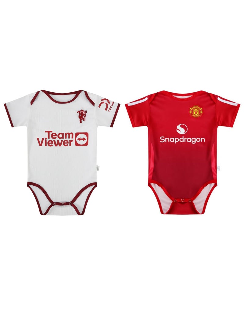 2-PACK Football-themed Baby  Onesies