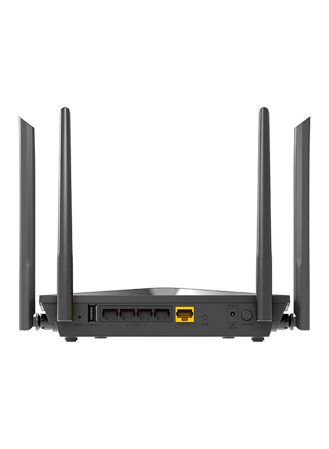 WiFi Gigabit Router Black