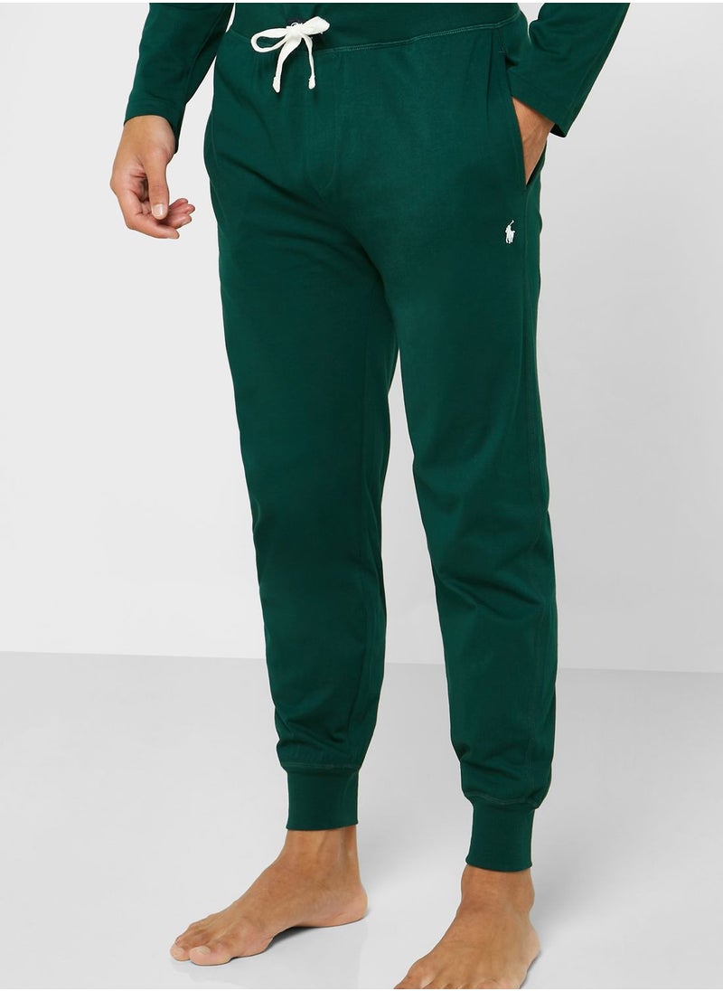 Drawstring Cuffed Sweatpants