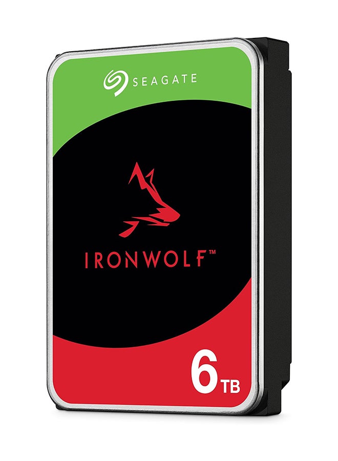 IronWolf 6TB Internal NAS HDD CMR 3.5 Inch SATA 6Gb/s 5400 RPM 256MB Cache for RAID NAS (ST6000VN006) 6 TB