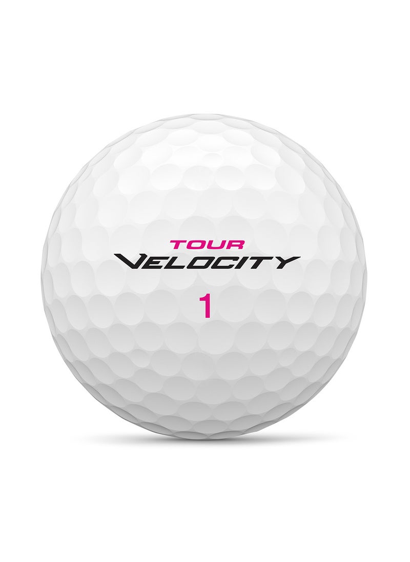 Tour Velocity Women Golf Balls, Pack of 15