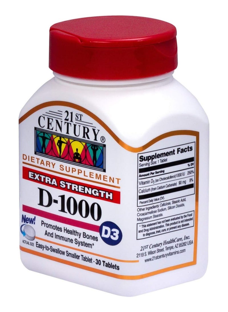 High Potency D3-1000Iu, 110 Tablets