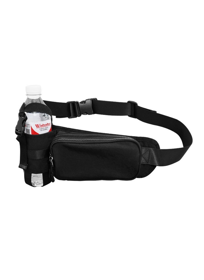 Sports waist bag, large capacity fitness waist bag, kettle waist bag, waterproof crossbody chest bag