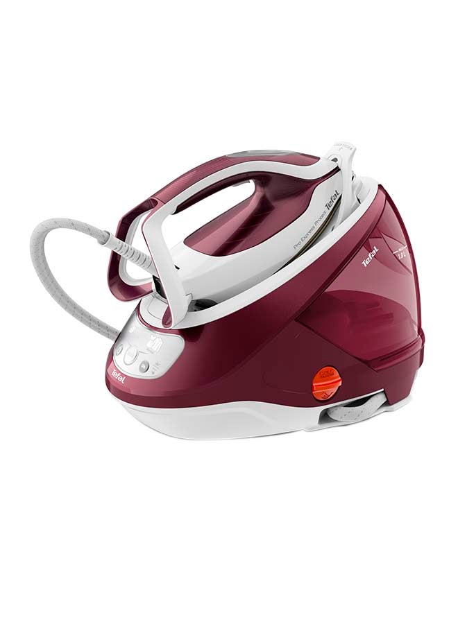 TEFAL Steam Station | Pro Express Protect High-Pressure 7.5 Bar Steam Generator Iron | With Calc Collector And Protect System | GV9220G0 1.8 L 2600 W GV9220G0 Red