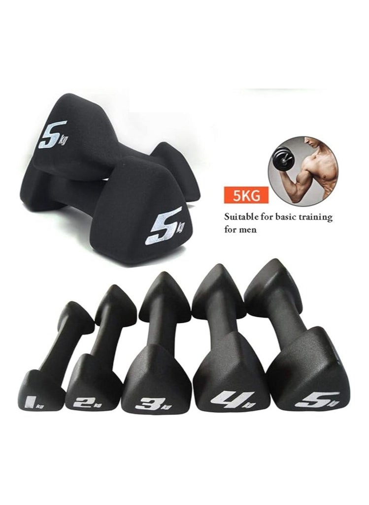 dumbbell neoprene covered 5kg