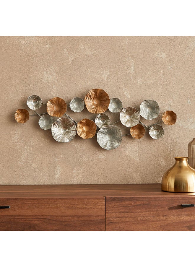 Percy Round Cluster Metal Wall Art 27 x 75 x 5cm