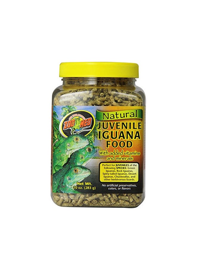 Zoo Med Laboratories Szmzm80 Iguana Juvenile Soft-Moist Pellets, 10-Ounce