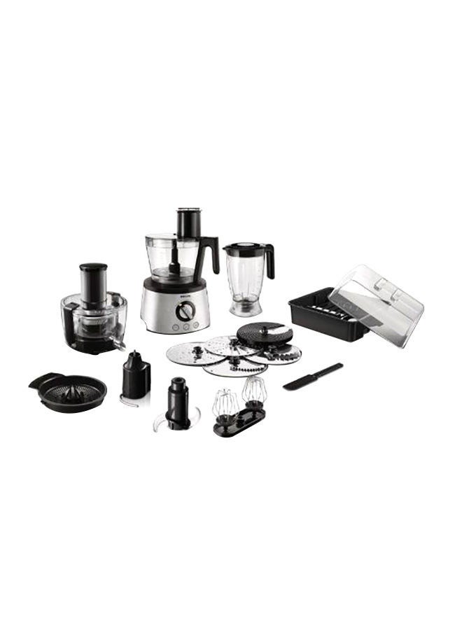 Countertop Food Processor Set 3.4 L 1300.0 W HR7778 Black/Grey/Clear