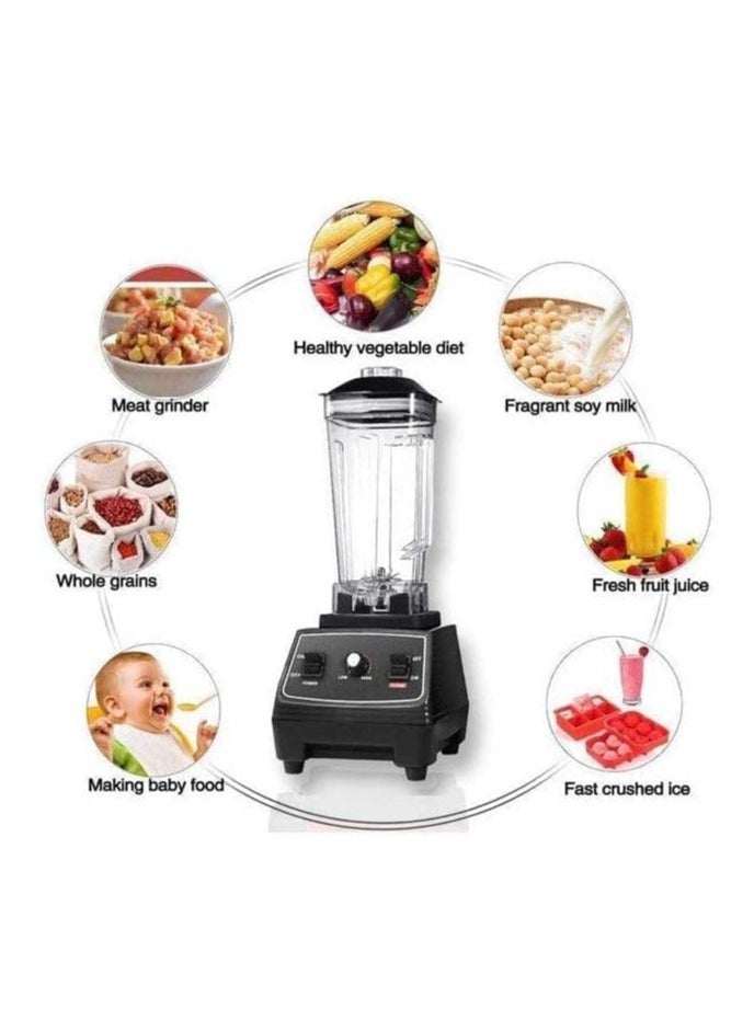 Heavy Duty Blender Commercial, Stainless Steel, Blades Fruit Processor, Grinder, Maker