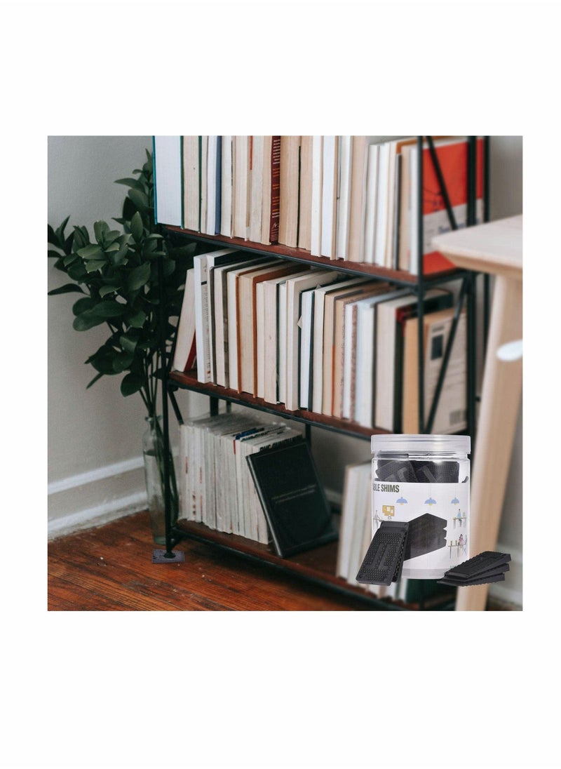 Table Shims, 35 Piece Jar - Durable Level Wedge for Home Improvement, Furniture Feet Pads for Fixing Wobbly Furniture