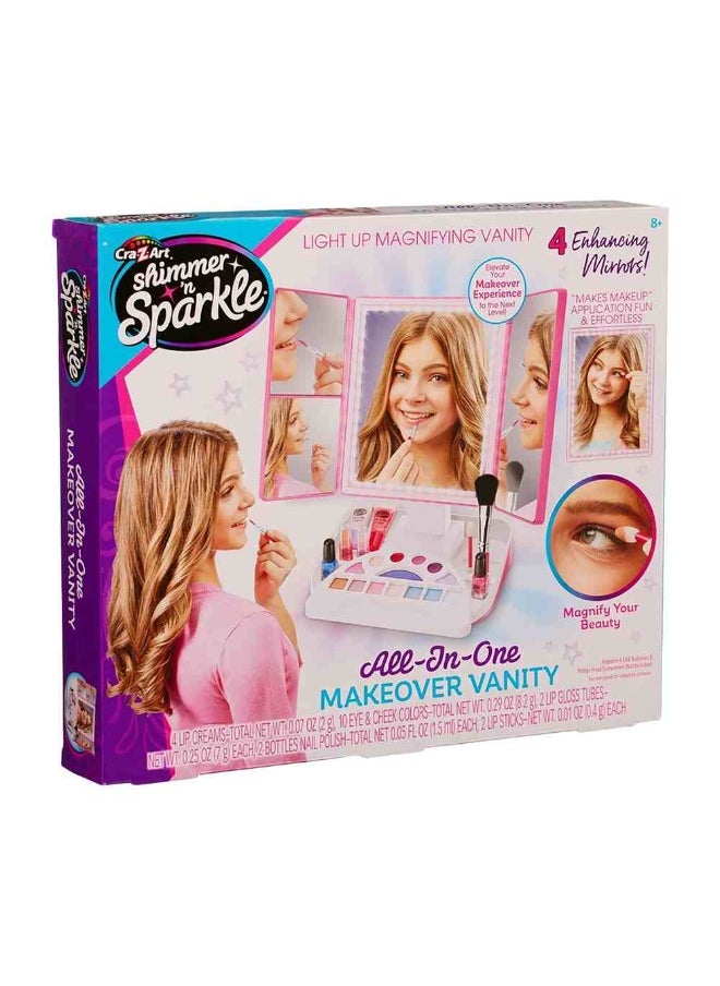 Shimmer N Sparkle All-In-One Makeover Vanity Set