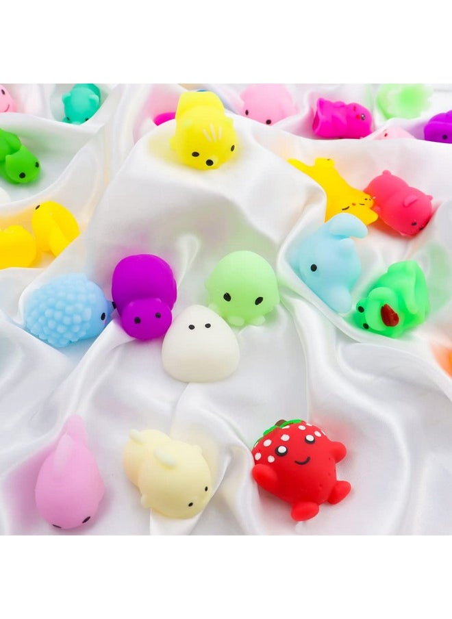 50 Pcs Mini Stress Relief Toys,Mini Squishies Kawaii Animal ,Stress Reliever Anxiety Toys For Kids Adults, For Halloween Christmas Easter Party Favors, Classroom Prizes, Birthday Gifts