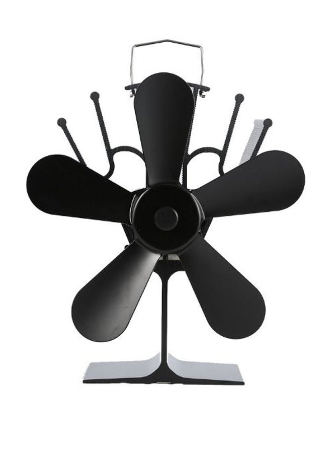 5 Blade Thermal Power Stove Fan YY6696101 Black