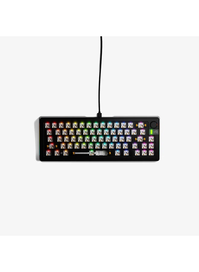 Glorious GMMK 3 PRO HE  Gaming Keyboard - Rapid Trigger, Hall Effect, 8K Polling, Hot-Swappable, 65% Compact, Modular Aluminum (Black)