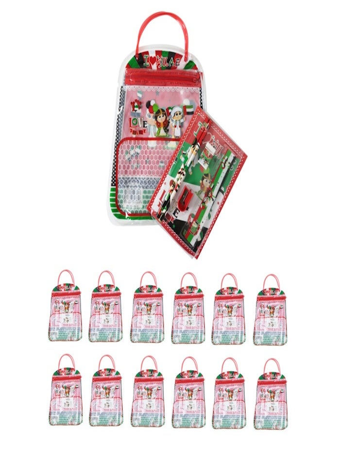 National Day UAE Kids Stationery Set Pencil Goodie Bags Giveaway Gifts 7pcs/set 12 pack