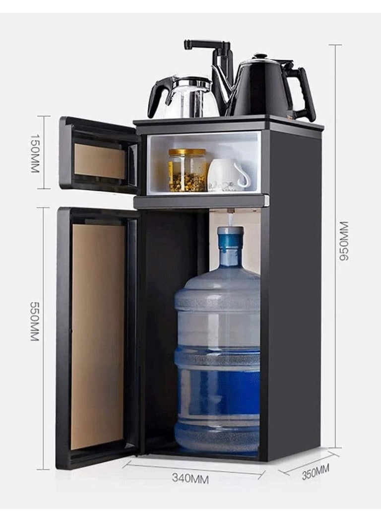 Water Dispenser for Home and Office - Vertical Hot & Cold Automatic Water Machine, Double Door, Intelligent Energy-Saving Anti-Scalding, Ideal for Tea & Coffee, 3-in-1 Hot, Cold & Room Temperature