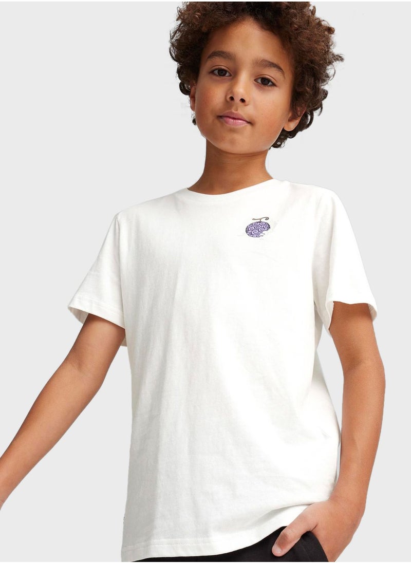 Kids One Piece Graphic T-Shirt