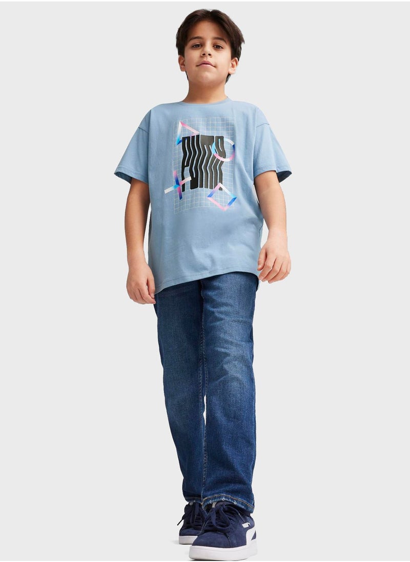 Kids Playstation Elevated T-Shirt