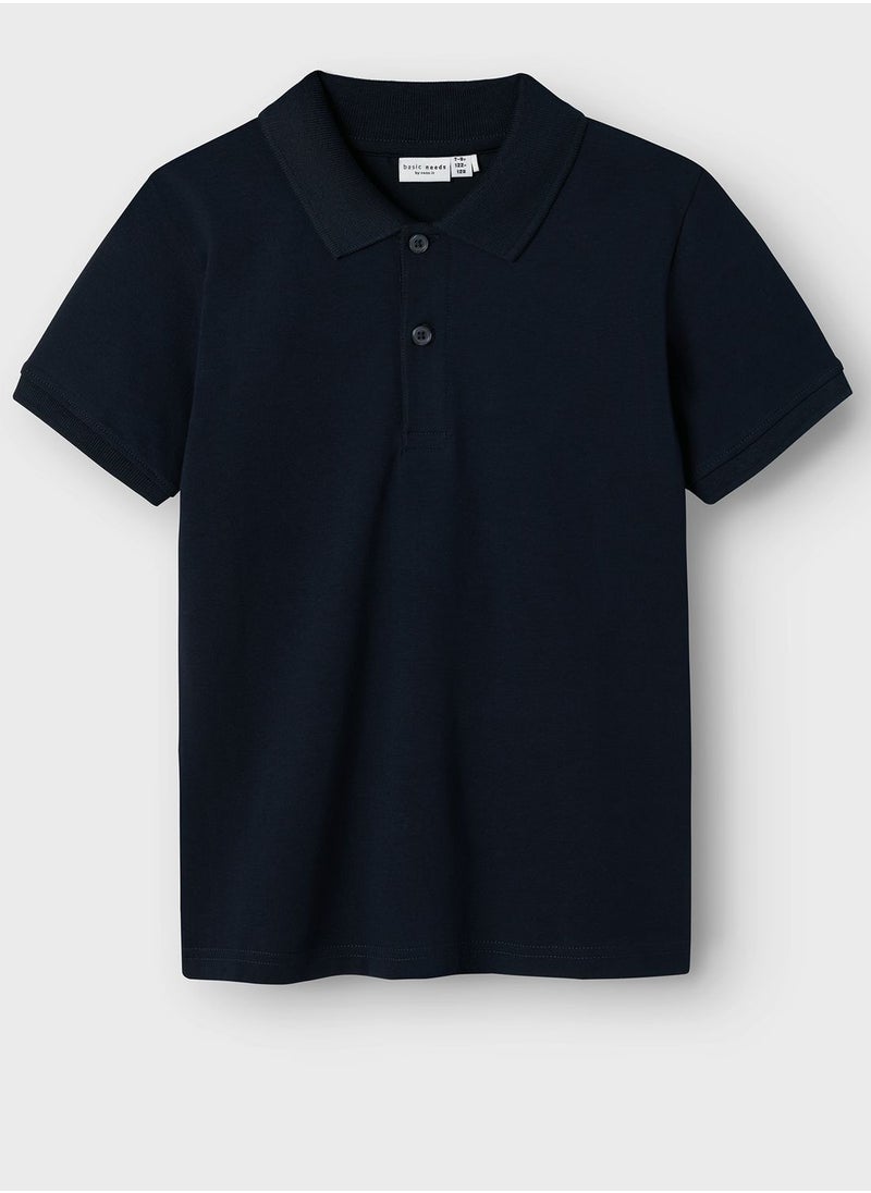 Kids 2 Pack  Essential Polo Shirt