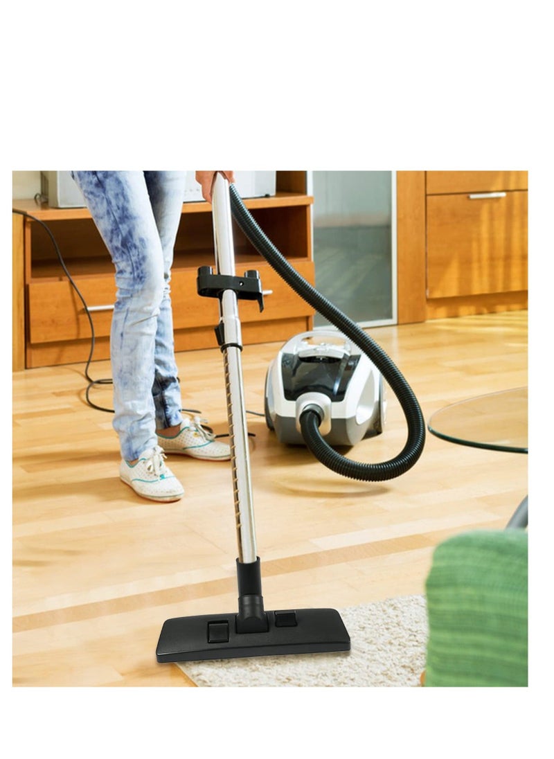 Universal Floor Brush Head Tool, 32mm Vacuum Cleaner Floor Brush Head Replacement, with Vacuum Hose Adapter, Vacuum Cleaner Carpet Brush Nozzle Accessories, for Henry Hoover Brush Head