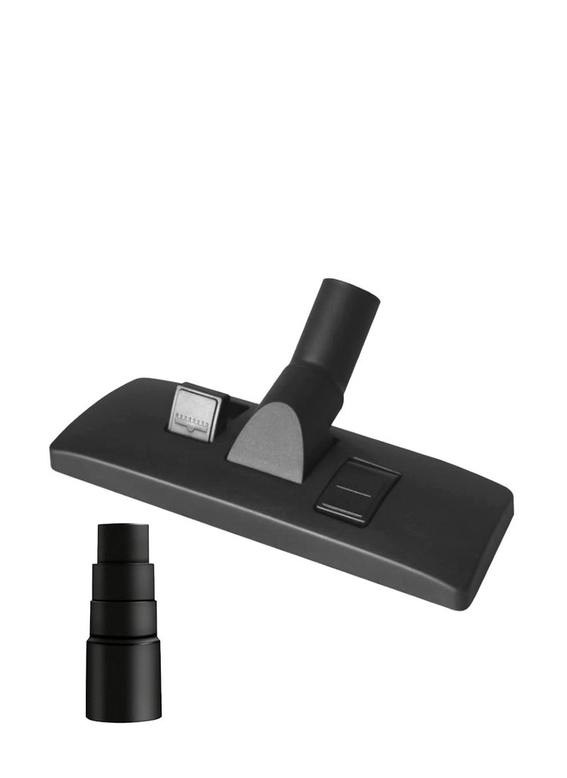 Universal Floor Brush Head Tool, 32mm Vacuum Cleaner Floor Brush Head Replacement, with Vacuum Hose Adapter, Vacuum Cleaner Carpet Brush Nozzle Accessories, for Henry Hoover Brush Head