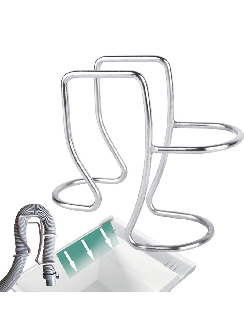 Adjustable Shape Washing Machine, Laundry Tub Hose Guide Clip, Universal Utility Sink Hose Clamp, 304 Stainless Steel