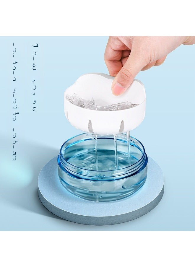 Travel-Friendly Portable Clean Storage Soaking Case for Retainers