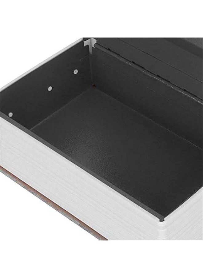 Lock Book Box , Book Safe with Combination Lock , Cash Coines Storage Box Jewelry Case with Security Combination Lock for Home Office , Dictionary Secret unseen Safe