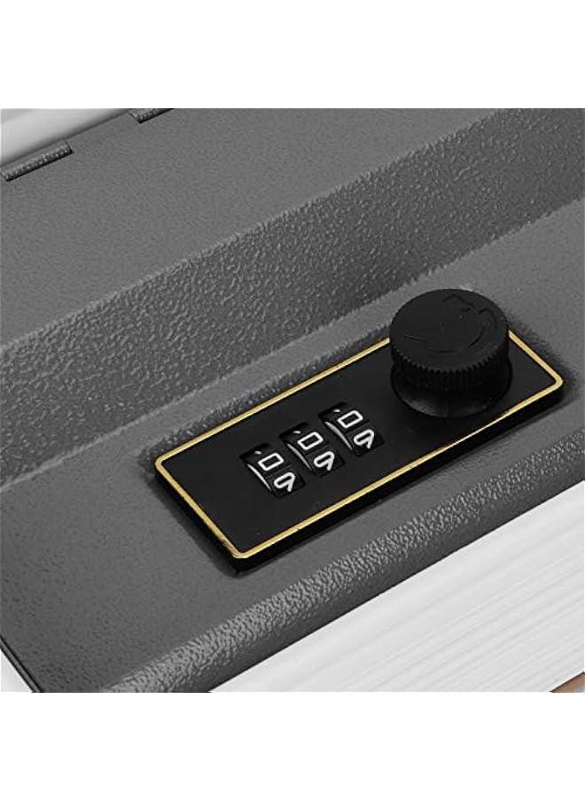 Lock Book Box , Book Safe with Combination Lock , Cash Coines Storage Box Jewelry Case with Security Combination Lock for Home Office , Dictionary Secret unseen Safe