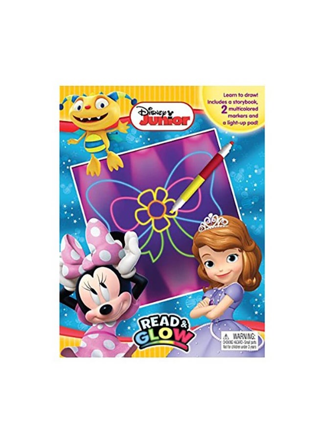 Disney Junior Read & Glow Board Book (16 Pages)