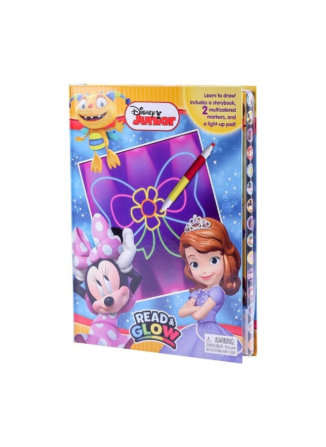 Disney Junior Read & Glow Board Book (16 Pages)