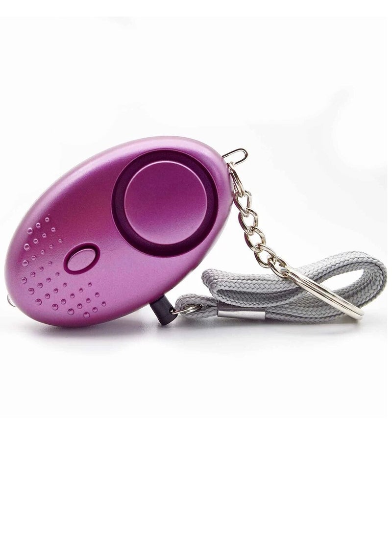 Personal Security Alarm, High Decibel Durable Self Defense Alarm, Portable Personal Safety Device With LED Lights, Mini Portable Keychain For Women Safety, (1pc, Pink)