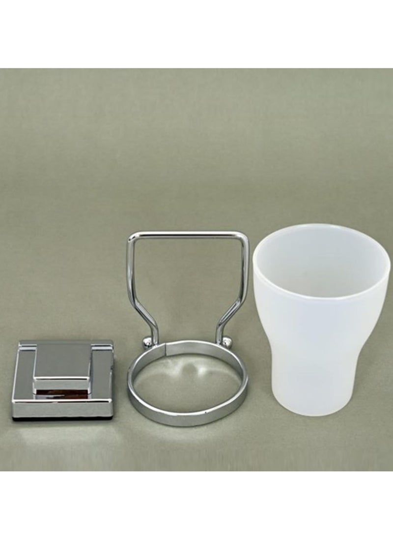 Vaccum Suction Tumble Holder Silver