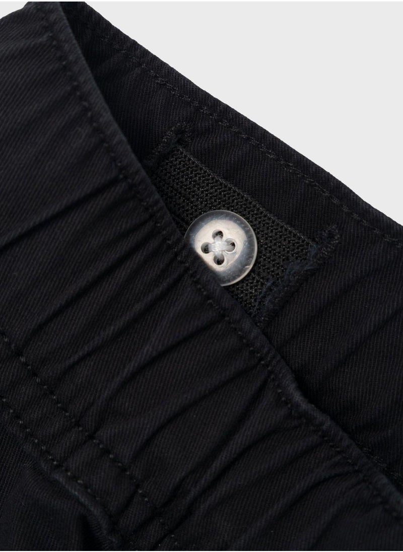 Kids Pocket Detail Cargo Pants