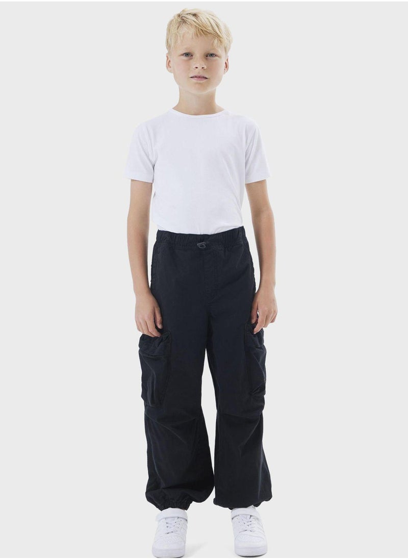 Kids Pocket Detail Cargo Pants